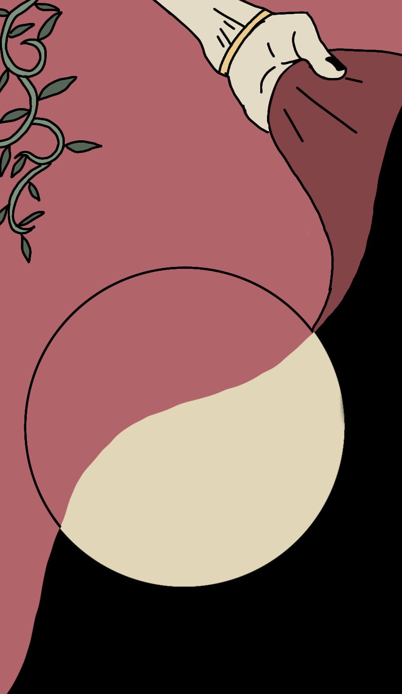 The Veil Tarot eclipse hand